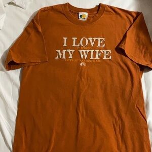 Men’s Bass Pro I Love My Wife T shirt